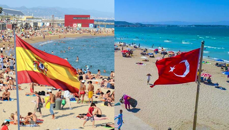 Türkiye, İspanya ve Yunanistan’da turist akışı hız kesti